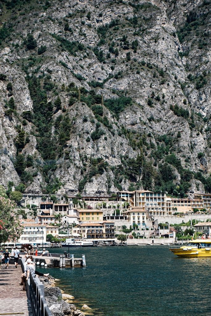 Limone / Road trip 2023  A quick stop by Lake Garda. A very special combination of colors, high humidity, and sunlight that gave the pictures almost a faded 70s look straight out of the camera.